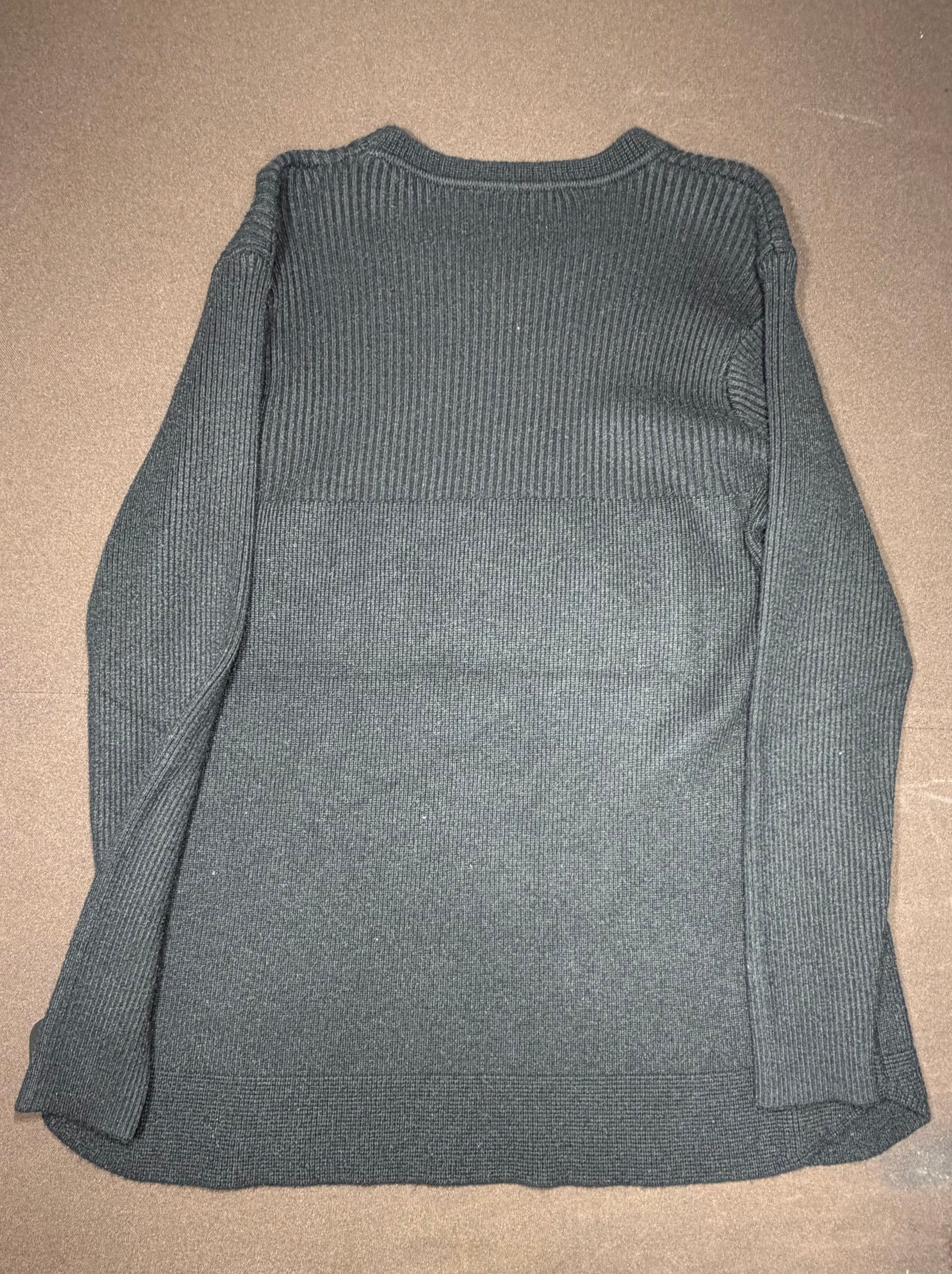 Charcoal Grey Long-Sleeved Sweater