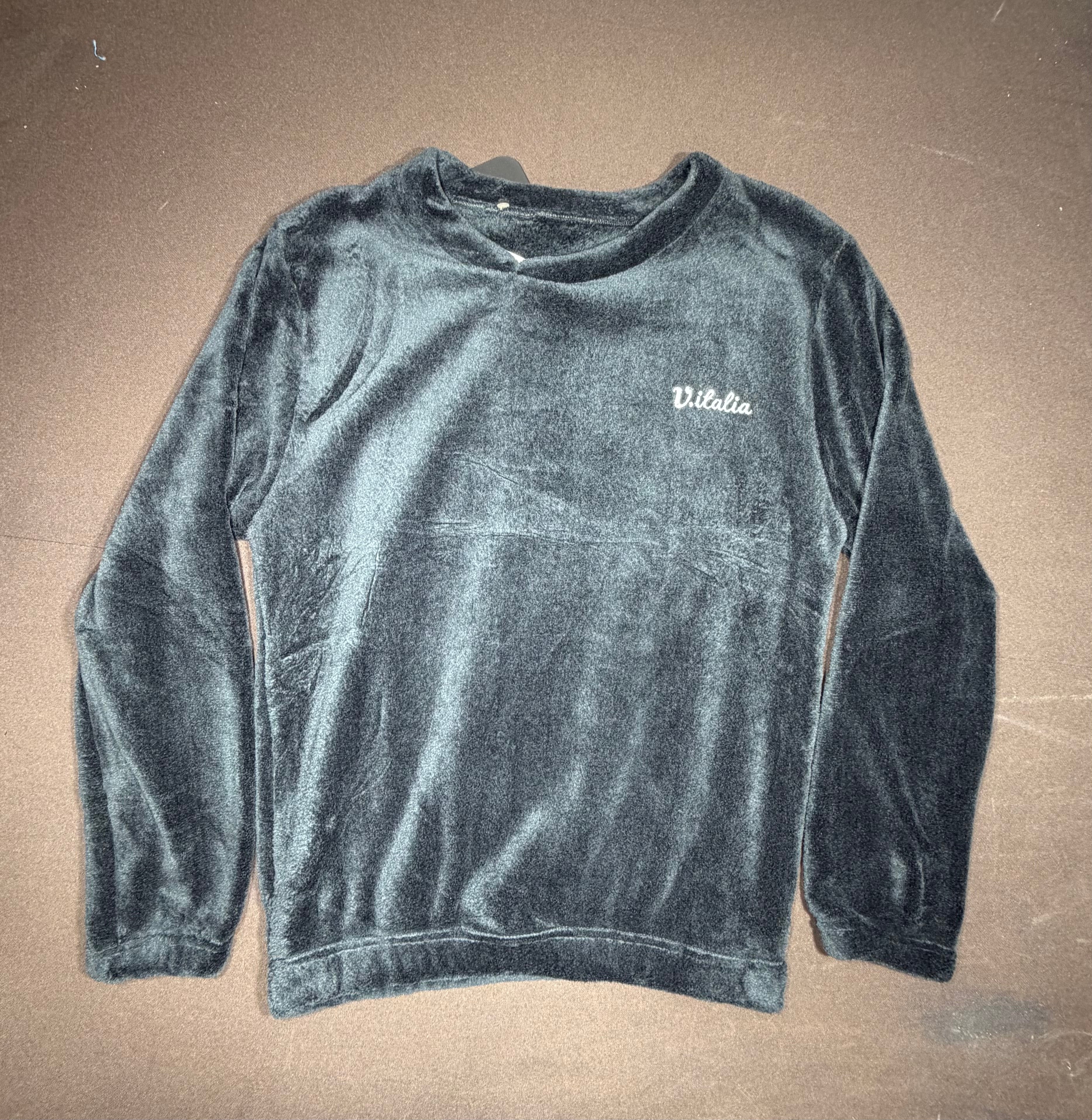 Dark Grey Cropped Sweater