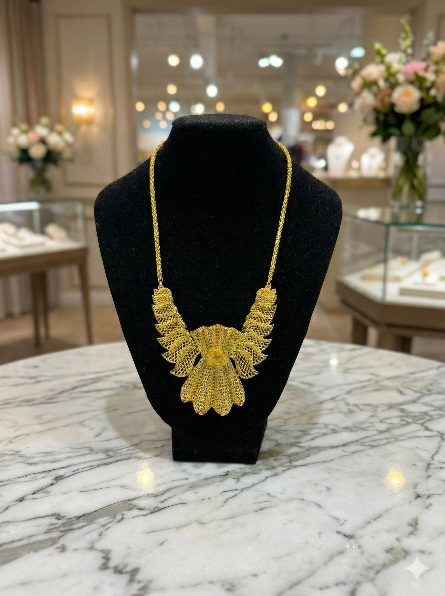 ANIID 24K Gold Color Necklace